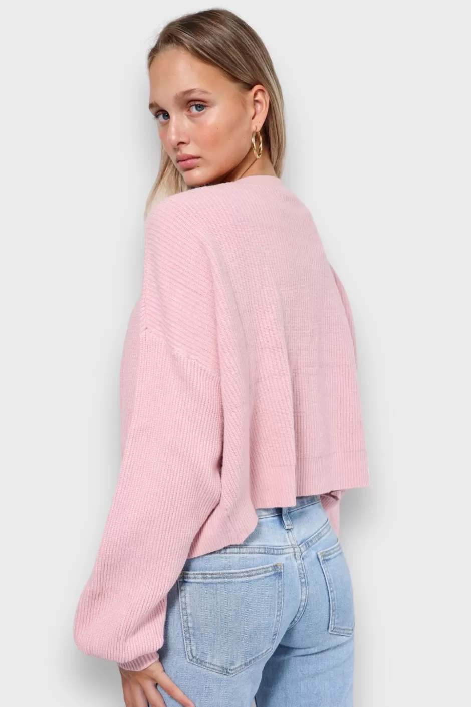 Flash Sale Meet Me There Autumn Days Cardigan Pink