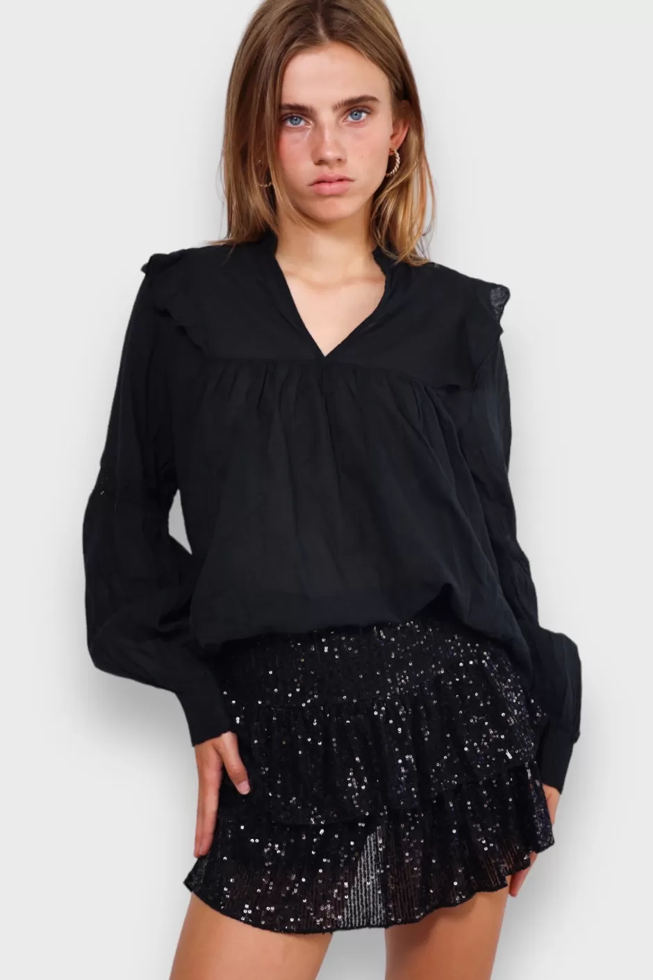 Best Sale Meet Me There Glam Skirt Black