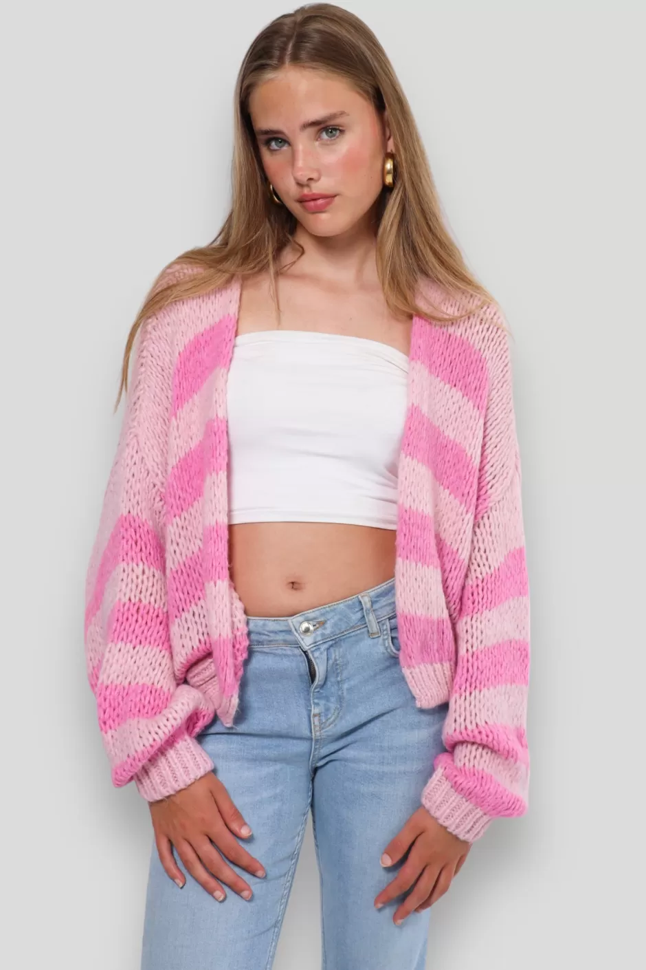 Clearance Meet Me There Keep Me Warm Cardigan Petite Pink