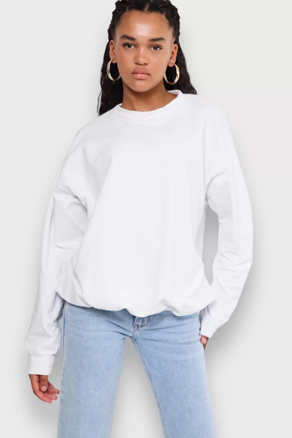 Online Meet Me There Lounge Sweater White