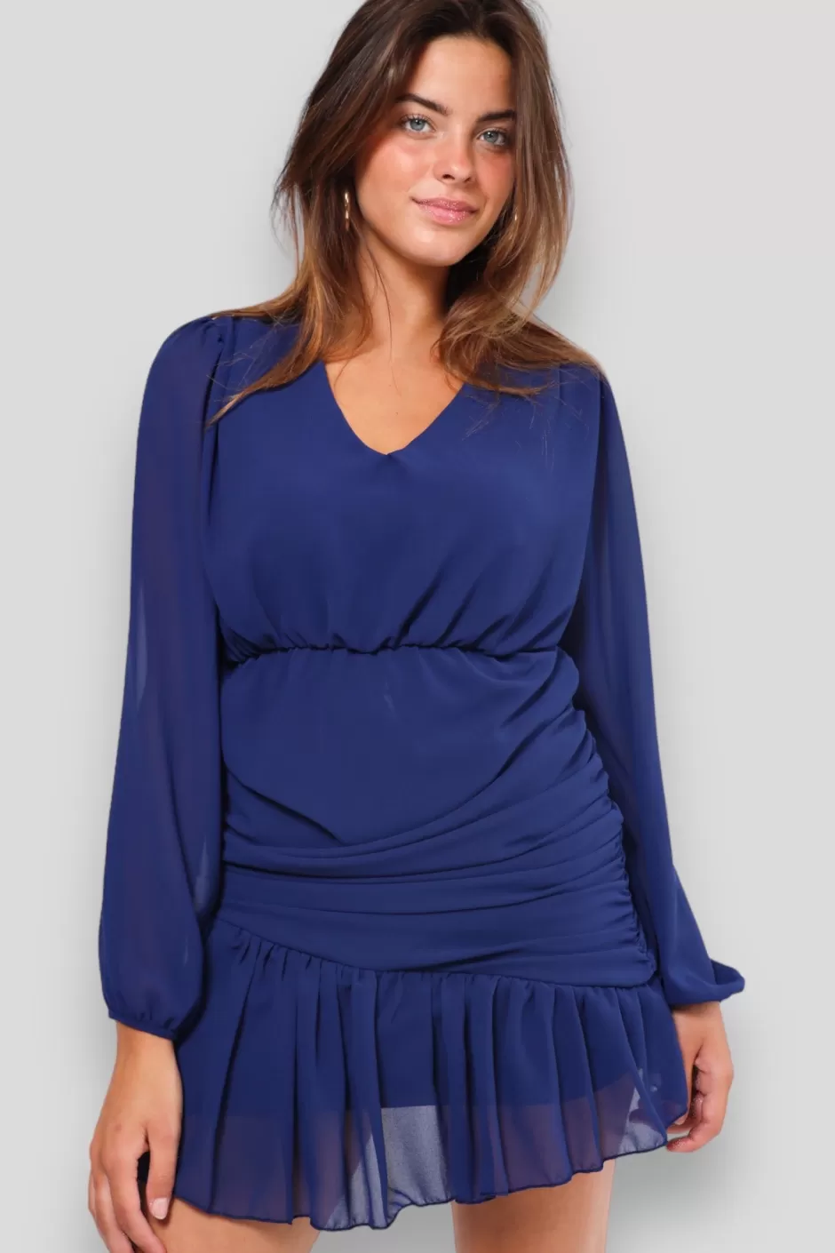 Sale Meet Me There Midnight Dress Cobalt