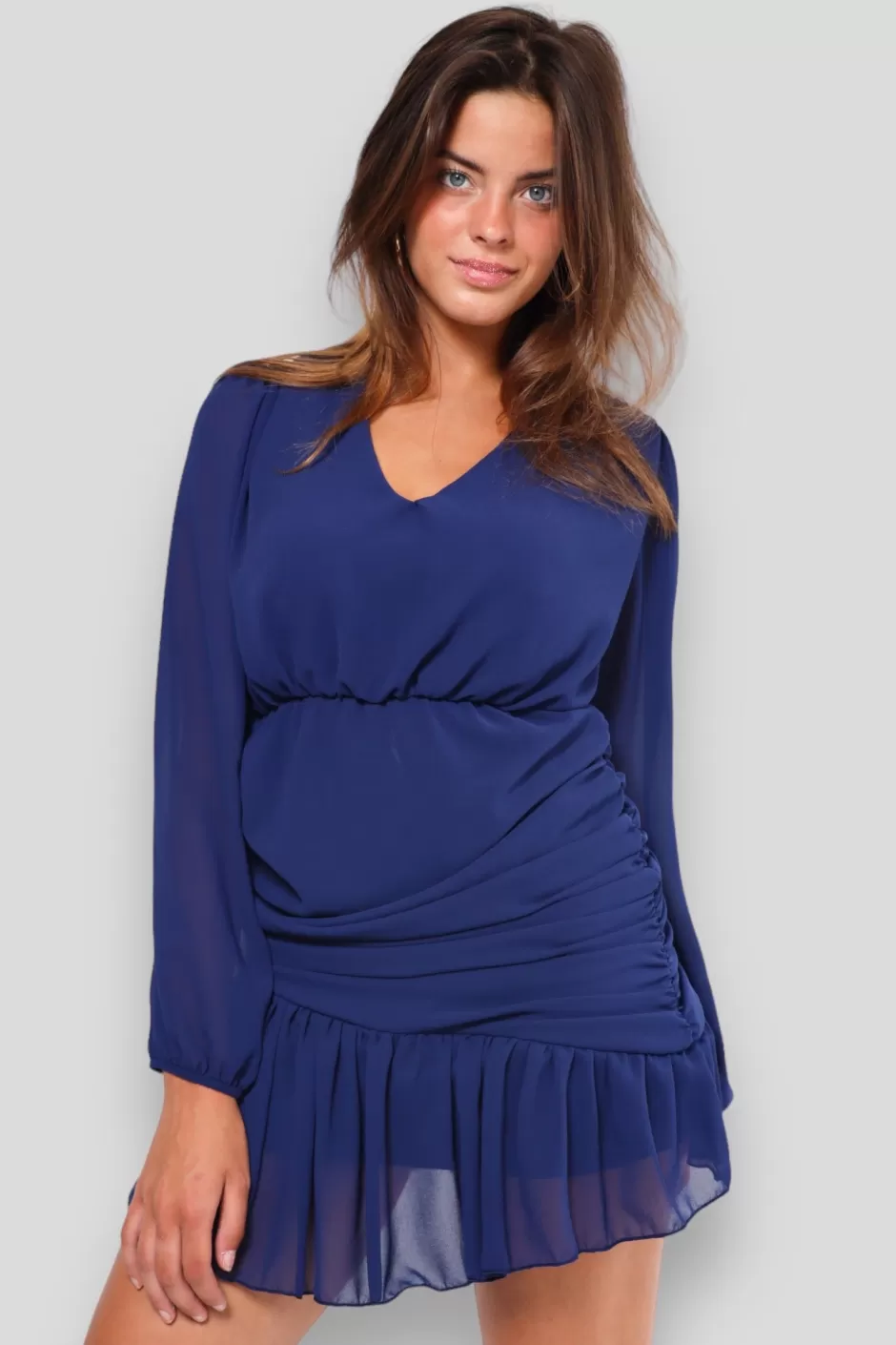 Sale Meet Me There Midnight Dress Cobalt