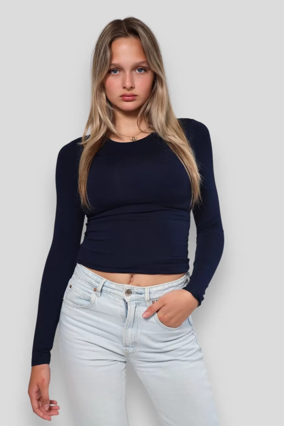 Store Meet Me There Muse Top Navy