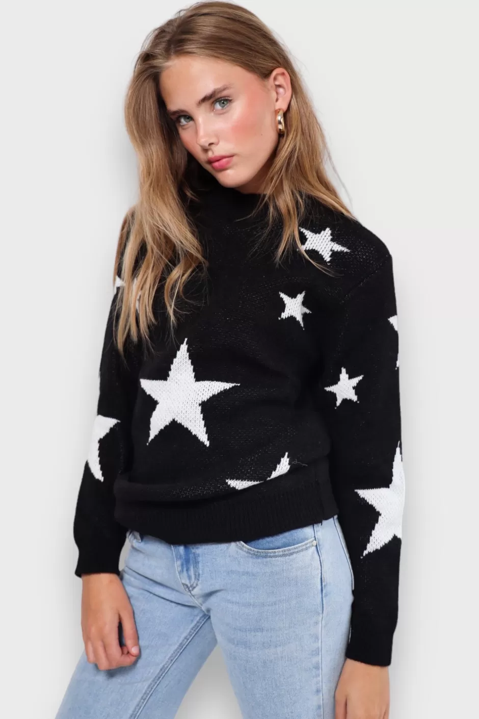 Clearance Meet Me There Starry Sweater