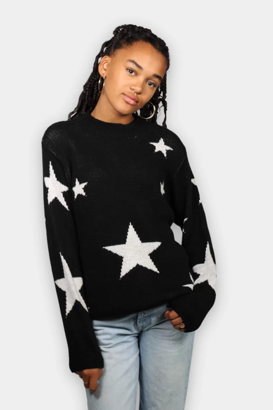 Clearance Meet Me There Starry Sweater