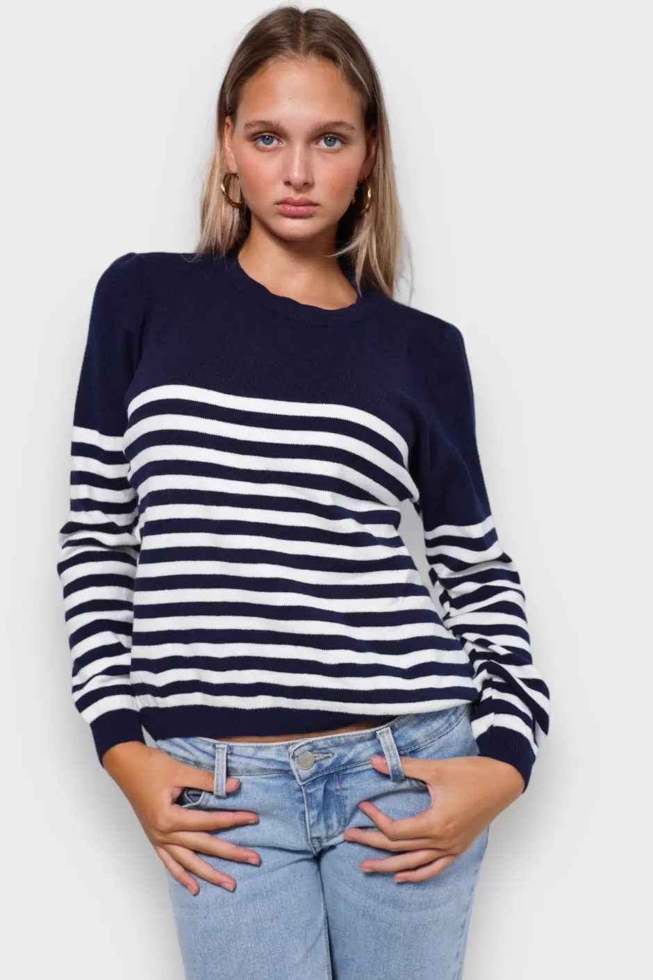 Clearance Meet Me There Sweden Sweater Navy