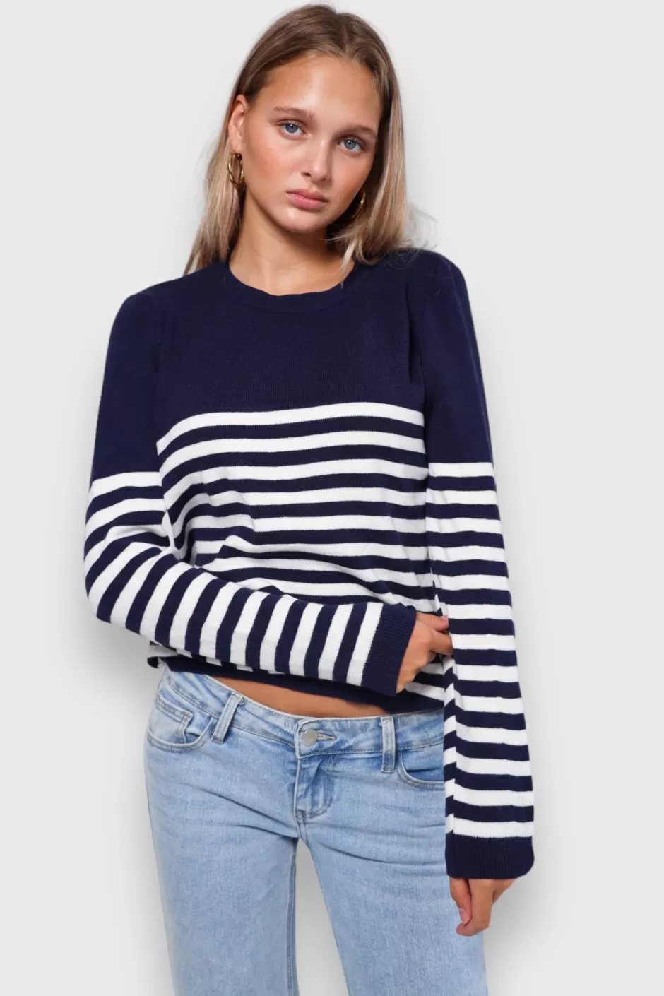 Clearance Meet Me There Sweden Sweater Navy